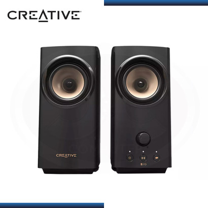 PARLANTE CREATIVE T60 BLACK SISTEMA 2.0 BLUETOOTH (PN:51MF1705AA001)