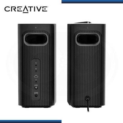 PARLANTE CREATIVE T60 BLACK SISTEMA 2.0 BLUETOOTH (PN:51MF1705AA001)