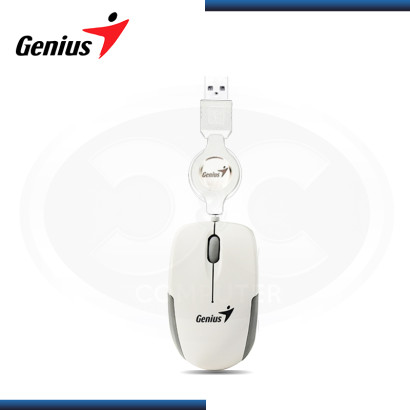 MOUSE GENIUS MICRO TRAVELER V2  WHITE USB (PN:31010125104)