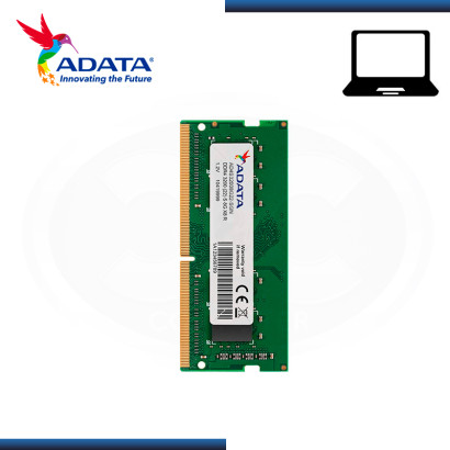 MEMORIA 8GB DDR4 ADATA SODIMM BUS 3200MHZ (PN:AD4S32008G22-SGN)