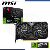 MSI GEFORCE RTX 4060Ti 8GB GDDR6 128BITS VENTUS 2X OC EDITION (PN:912-V515-024)