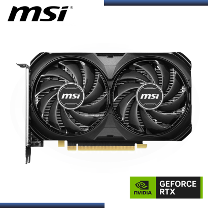 MSI GEFORCE RTX 4060Ti 8GB GDDR6 128BITS VENTUS 2X OC EDITION (PN:912-V515-024)