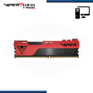 MEMORIA 8GB DDR4 PATRIOT VIPER ELITE 2 BLACK RED BUS 4000MHz CON DISIPADOR (PN:PVE4248G400C0)