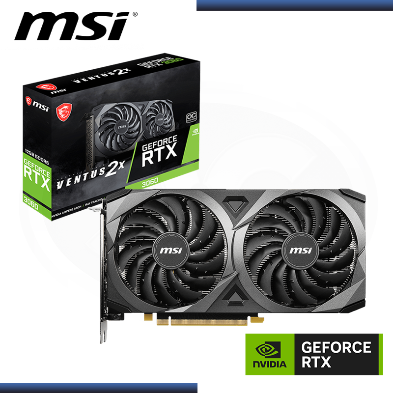 MSI GeForce RTX 3060 VENTUS 2X 8G OC (GeForce RTX 3060 8GB ...