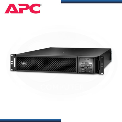 UPS APC SRT2200RMXL 2200VA RM 230V DOBLE CONVERSION RACKEABLE 2U CON TARJETA DE RED