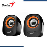 PARLANTE GENIUS SP-Q160 ORANGE USB POWER 6W RMS (PN:31730027402)