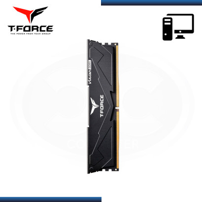 MEMORIA 16GB DDR5 T-FORCE VULCAN BLACK BUS 5200MHZ (PN:FLBD516G5200HC40C01)