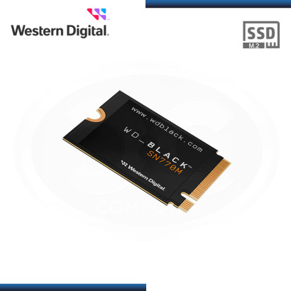 SSD 2TB WESTERN DIGITAL BLACK SN770M NVMe M.2 2230 PCIe GEN4 x4 (PN:WDS200T3X0G-00CHY0)