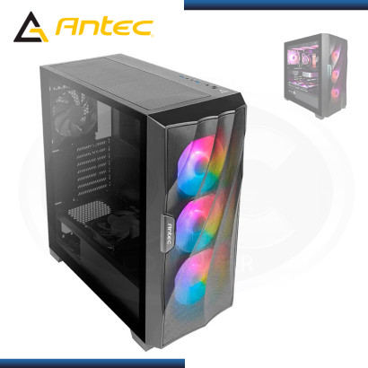 CASE ANTEC DF700 FLUX BLACK ARGB SIN FUENTE VIDRIO TEMPLADO USB 3.0 (PN:0-761345-80070-9)