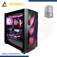 CASE ANTEC DF700 FLUX BLACK ARGB SIN FUENTE VIDRIO TEMPLADO USB 3.0 (PN:0-761345-80070-9)