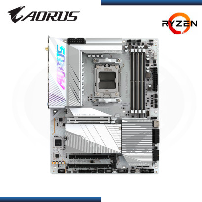 PLACA AORUS X670E PRO X WHITE AMD RYZEN AM5 DDR5