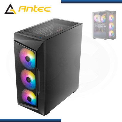 CASE ANTEC AX61 ELITE BLACK ARGB SIN FUENTE VIDRIO TEMPLADO USB 3.0/USB 2.0 (PN:0-761345-10069-4)