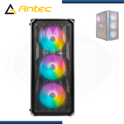 CASE ANTEC NX292 BLACK ARGB SIN FUENTE VIDRIO TEMPLADO USB3.0/USB 2.0 (PN:0-761345-81009-8)