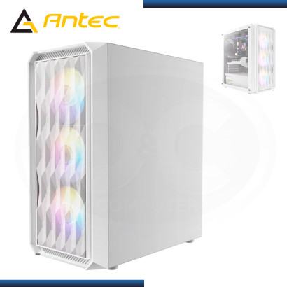 CASE ANTEC NX292 WHITE ARGB SIN FUENTE VIDRIO TEMPLADO USB3.0/USB 2.0 (PN:0-761345-81008-1)