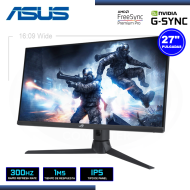 MONITOR LED 27" ASUS ROG STRIX XG27AQMR 2560x1440 HDMI DP 1MS/300H/FREESYNC PREMIUM PRO/COMPATIBLE NVIDIA G-SYNC