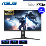 MONITOR LED 27" ASUS ROG STRIX XG27AQMR 2560x1440 HDMI DP 1MS/300H/FREESYNC PREMIUM PRO/COMPATIBLE NVIDIA G-SYNC