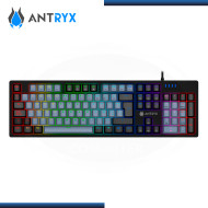 TECLADO ANTRYX MK-860L MECANICO BLACK GRAY SWITCH BLUE ESPAÑOL (PN:AMK-CS860LKGBL-SP)