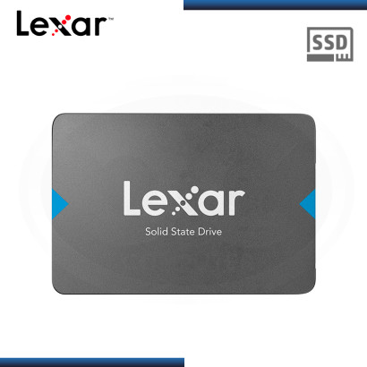 SSD 480GB LEXAR NQ100 BLACK SATA 6 FORMATO 2.5" (PN:LNQ100X480G-RNNNU)