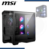 CASE MSI MAG PANO M100R PZ ARGB BLACK SIN FUENTE VIDRIO TEMPLADO USB 3.2 (PN:306-7G24R21-809)