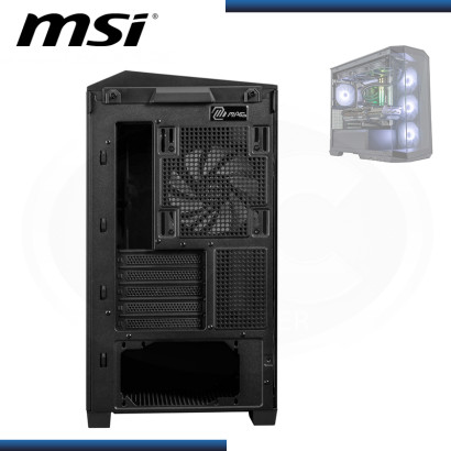CASE MSI MAG PANO M100R PZ ARGB BLACK SIN FUENTE VIDRIO TEMPLADO USB 3.2 (PN:306-7G24R21-809)