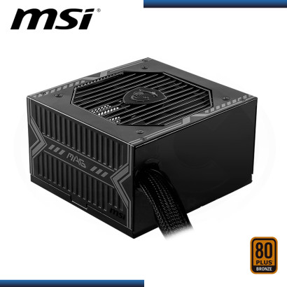 FUENTE MSI MAG A650BN 650W 80 PLUS BRONZE (PN:306-7ZP2B22-CEO)