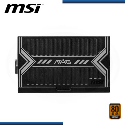 FUENTE MSI MAG A650BN 650W 80 PLUS BRONZE (PN:306-7ZP2B22-CEO)