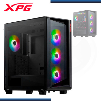 CASE XPG CRUISER BLACK SIN FUENTE VIDRIO TEMPLADO USB 3.1/USB 3.0 (PN:CRUISERST-BKCWW)