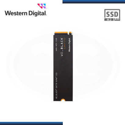 SSD 1TB WESTERN DIGITAL BLACK SN750 M.2 2280 NVMe PCIe GEN4 (PN:WDS100T3X0E-00B3N0)
