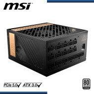 FUENTE MSI MEG Ai1300P 1300W 80 PLUS PLATINUM FULL MODULAR (PN:306-7ZP4A12-CE0)