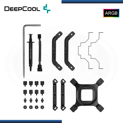 DEEPCOOL AK500 DIGITAL BLACK TIRAS LED ARGB REFRIGERACION AIRE AMD/INTEL (PN:R-AK500-BKADMN-G)