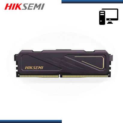 MEMORIA 8GB DDR4 HIKSEMI ARMOR CON DISIPADOR BUS 3600MHZ (PN:HSC408U36Z2- 8GB)