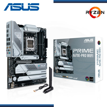 PLACA ASUS PRIME X670E-PRO AMD RYZEN AM5 DDR5 (PN:90MB1BL0-MVAAY0)