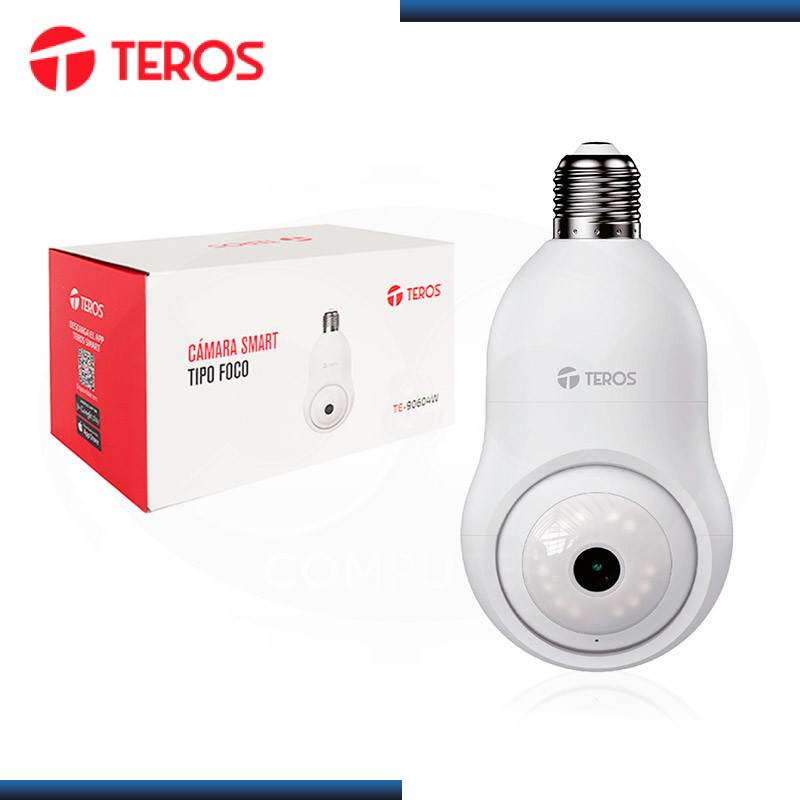 CAMARA FOCO SMART TEROS WHITE 3MP VISION NOCTURNA (PN:TE-90604W)