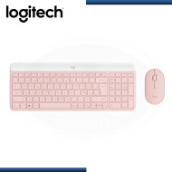 KIT LOGITECH MK470 SLIM ROSE WIRELESS TECLADO + MOUSE (PN:920-011312)