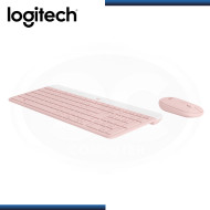 KIT LOGITECH MK470 SLIM ROSE WIRELESS TECLADO + MOUSE (PN:920-011312)