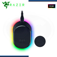 CARGADOR DE BASE MOUSE RAZER DOCK PRO RGB + WIRELESS CHARGING PUCK (PN:RZ81-01990100-B3M1)