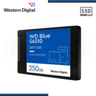 SSD 250GB WESTERN DIGITAL BLUE SA510 SATA 6GB/s  2.5" (PN:WDS250G3B0A-00AXR0)