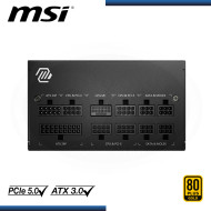 FUENTE MSI MAG A850GL 850W 80 PLUS GOLD FULL MODULAR (PN:306-7ZP8A23-CE0)