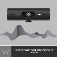 WEBCAM LOGITECH BRIO 500 GRAFITO FULL HD 1080P USB-C (PN:960-001412)