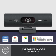 WEBCAM LOGITECH BRIO 500 GRAFITO FULL HD 1080P USB-C (PN:960-001412)