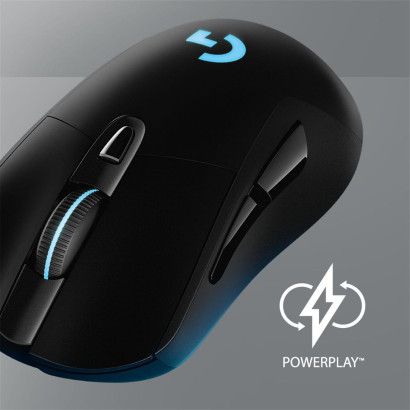 MOUSE LOGITECH G703 GAMING LIGHTSPEED RGB WIRELESS BLACK (PN:910-005638)