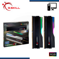 MEMORIA 96GB (48GBx2) DDR5 G.SKILL TRIDENT Z5 RGB BLACK BUS 6400MHz (PN:F5-6400J3239F48GX2-TZ5RK )