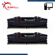 MEMORIA 16GB (8GBx2) DDR4 G.SKILL RIPJAWS V BLACK BUS 3600MHz (PN:F4-3600C18D-16GVK)
