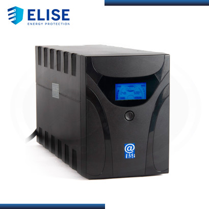 ELISE UPS INTERACTIVO FASE AUR 1500V/900W 6 TOMAS PUERTO INTELIGENTE USB-HID (PN:PSAUR1500LCD-USB)