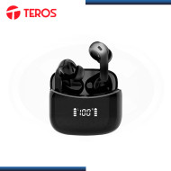 AUDIFONOS TEROS TE-8074N BLACK BLUETOOTH TWS