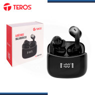 AUDIFONOS TEROS TE-8074N BLACK BLUETOOTH TWS