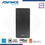 PC ADVANCE VISSION VM 1460 CORE I5 12450H/MEMORIA 8GB DDR4 /SSD 500GB M.2/LINUX UBUNTU/TECLADO + MOUSE (PN:PCAD1V0M1460101)