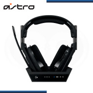 AUDIFONO ASTRO A50 X BLACK LIGHTSPEED CON MICROFONO WIRELESS BT COMPATIBLE PS5 PC XBOX + ESTACION BASE (PN:939-002126)