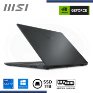 LAPTOP MSI MODERN 15 A11SB NVIDIA MX450 2GB GDDR5/CI7-1165G7/15.6"/16GB/SSD 1TB/W10 CARBON GRAY (PN:9S7-155226-073)