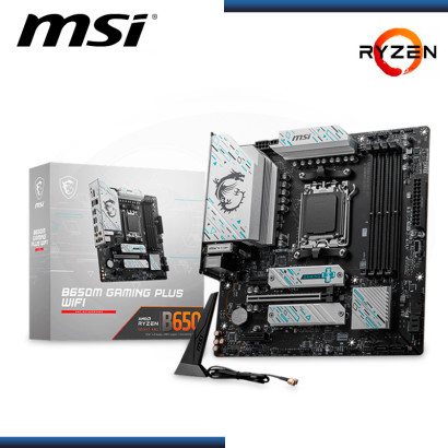 PLACA MSI B650M GAMING PLUS  WI-FI AMD RYZEN AM5 DDR5 (PN:911-7E24-001)